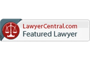 LawyerCentral.com Featured Lawyer badge